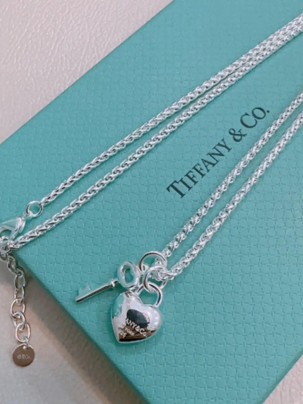 Tiffany & Co. Silver Heart Necklace